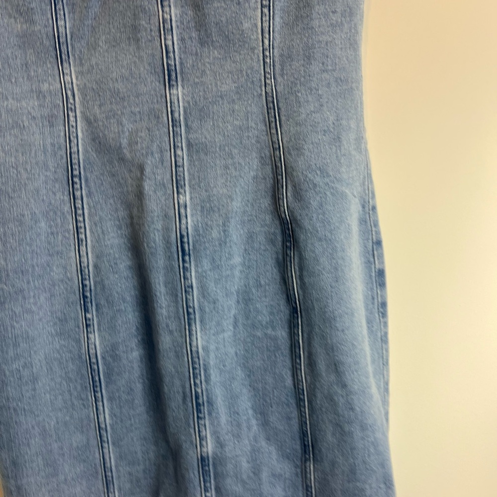 Abercrombie & Fitch Blue Midi Dress - Picture 15 of 16